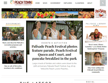 Tablet Screenshot of peachtownnews.com